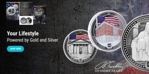 7k Metals An American Life graphic that shows two great historical icons Benjamin Franklin and George Washington